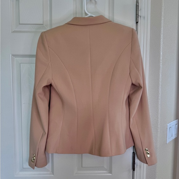 💥💥Clearance💥💥 Karen Millen Tailored Button Military Double-Breasted Tan Blazer - Picture 7 of 13